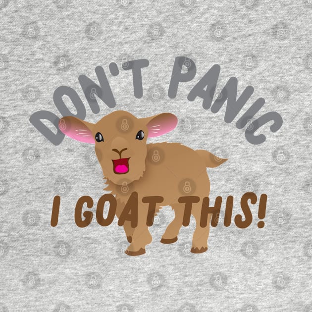 Don't panic I GOAT this! by jazzydevil